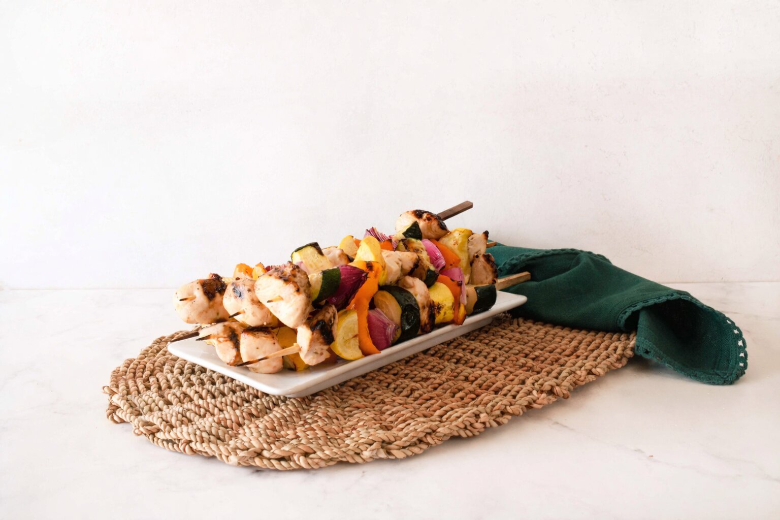 Italian Chicken Skewers